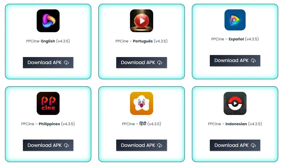 Download ppcine apk